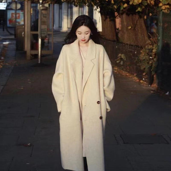 Small High-grade Woolen Coat For Women Maiden-Art