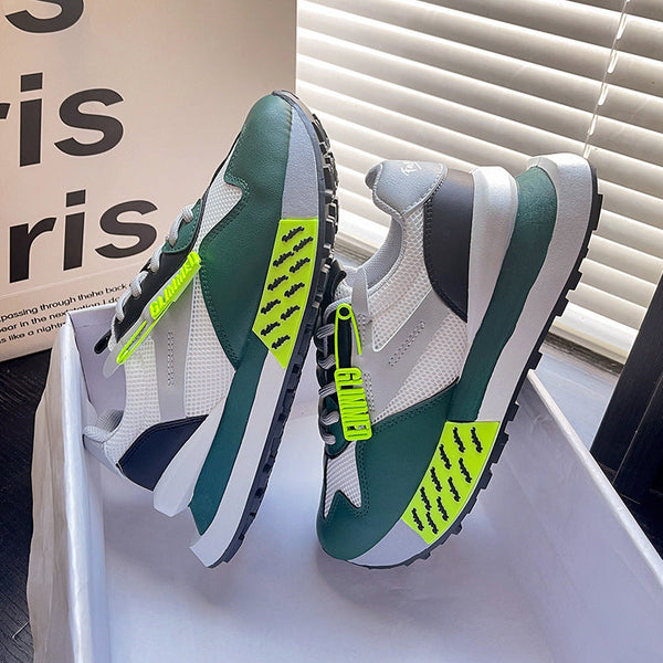 Daddy Breathable Summer Genuine Leather Thick Bottom Women's Clothing Argan Sneaker Maiden-Art