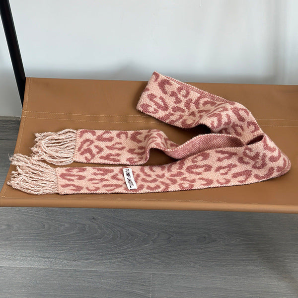 Korean Style High-grade Wool Knitted Small Scarf Maiden-Art