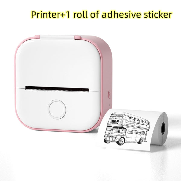 Portable Mini Thermal Label Printer Home Photo Printer Student Wrong Question Printer Bluetooth-compatible Mini Label Printer Price Tag Maiden-Art