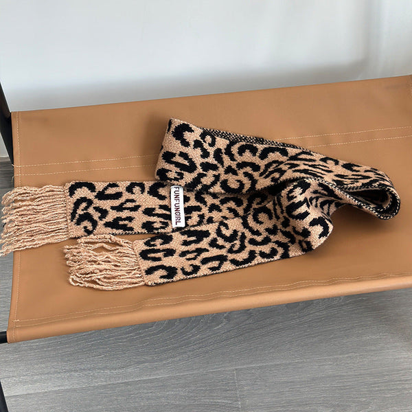 Korean Style High-grade Wool Knitted Small Scarf Maiden-Art