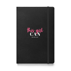 This Girl Can Hardcover bound notebook