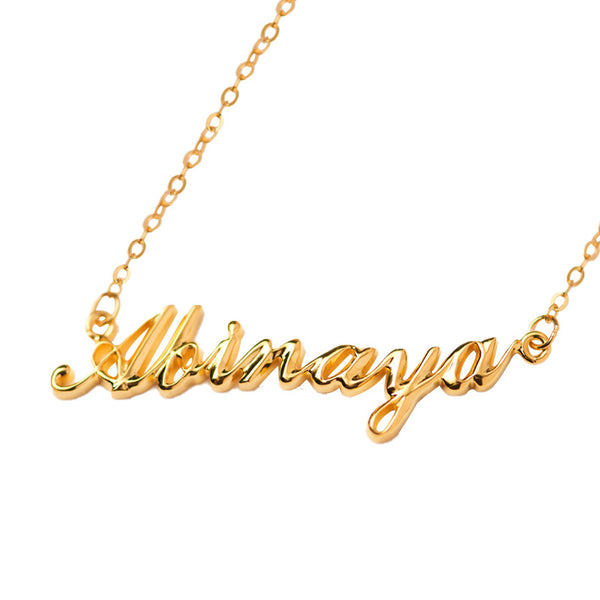 Full Silver Name Necklace