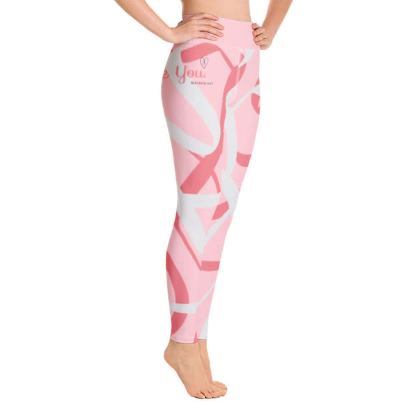 "Be YOU" - Leggings - ABSTRACT ROSE - Maiden-Art