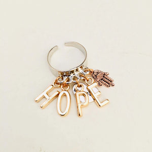 Special Edition: Letter Rings, Message Rings - Maiden-Art