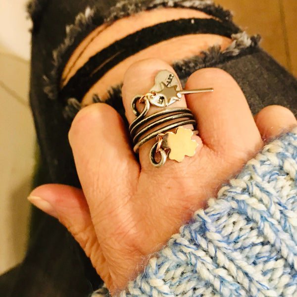Magic Wand and Lucky charm Ring. - Maiden-Art