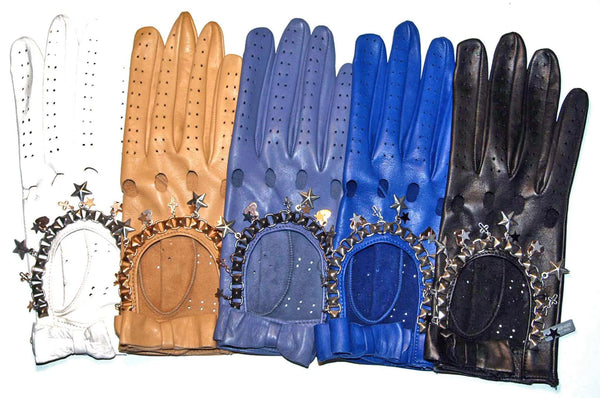 True Leather Jewel Gloves - Guanti Gioiello in Vera Pelle - *PROMOTION - Maiden-Art
