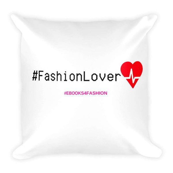 #FashionLover Square Pillow - Maiden-Art