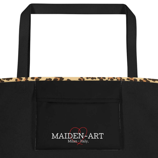 Beach Bag - Leopard - Maiden-Art