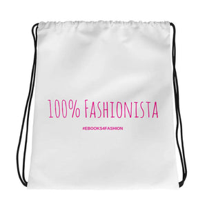 100% Fashionista Drawstring bag - Maiden-Art