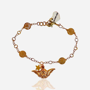 Cherub Charm Bracelet. Lucky Bracelet. - Maiden-Art