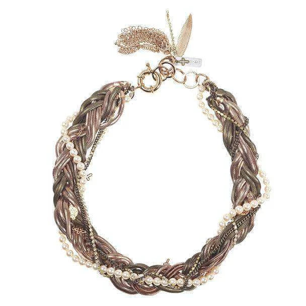 Rosegold sand Necklace - Collana | Maiden-Art Boutique - Maiden-Art