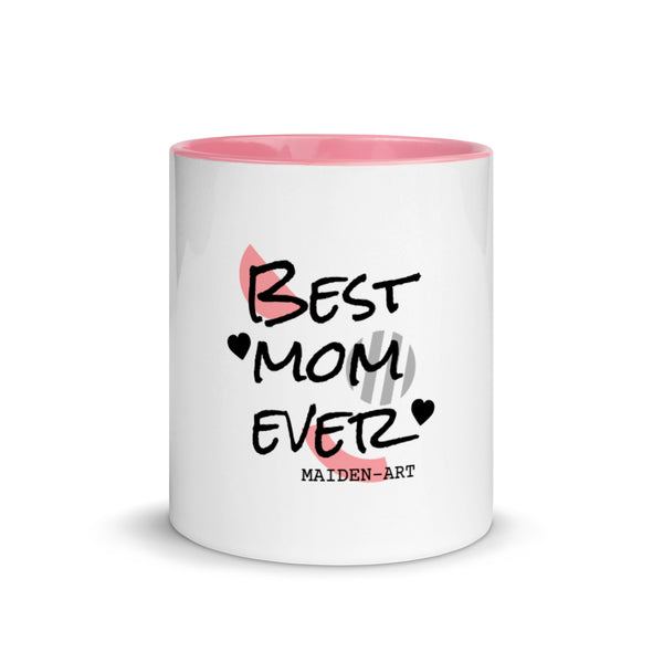 Best Mom Ever - Mug with Color Inside - Maiden-Art